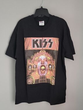 Vintage 1998 KISS Psycho Circus Album Release T-Shirt - Hanes Heavyweight - L